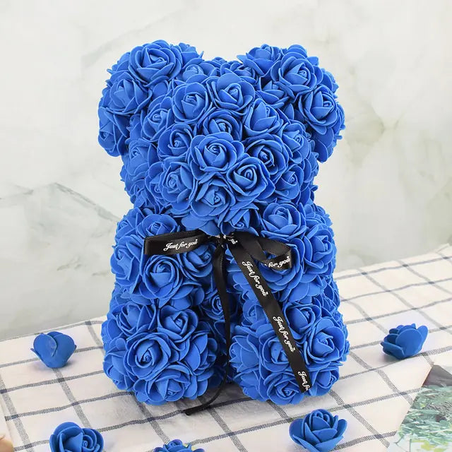 Flower Rose Teddy Bear