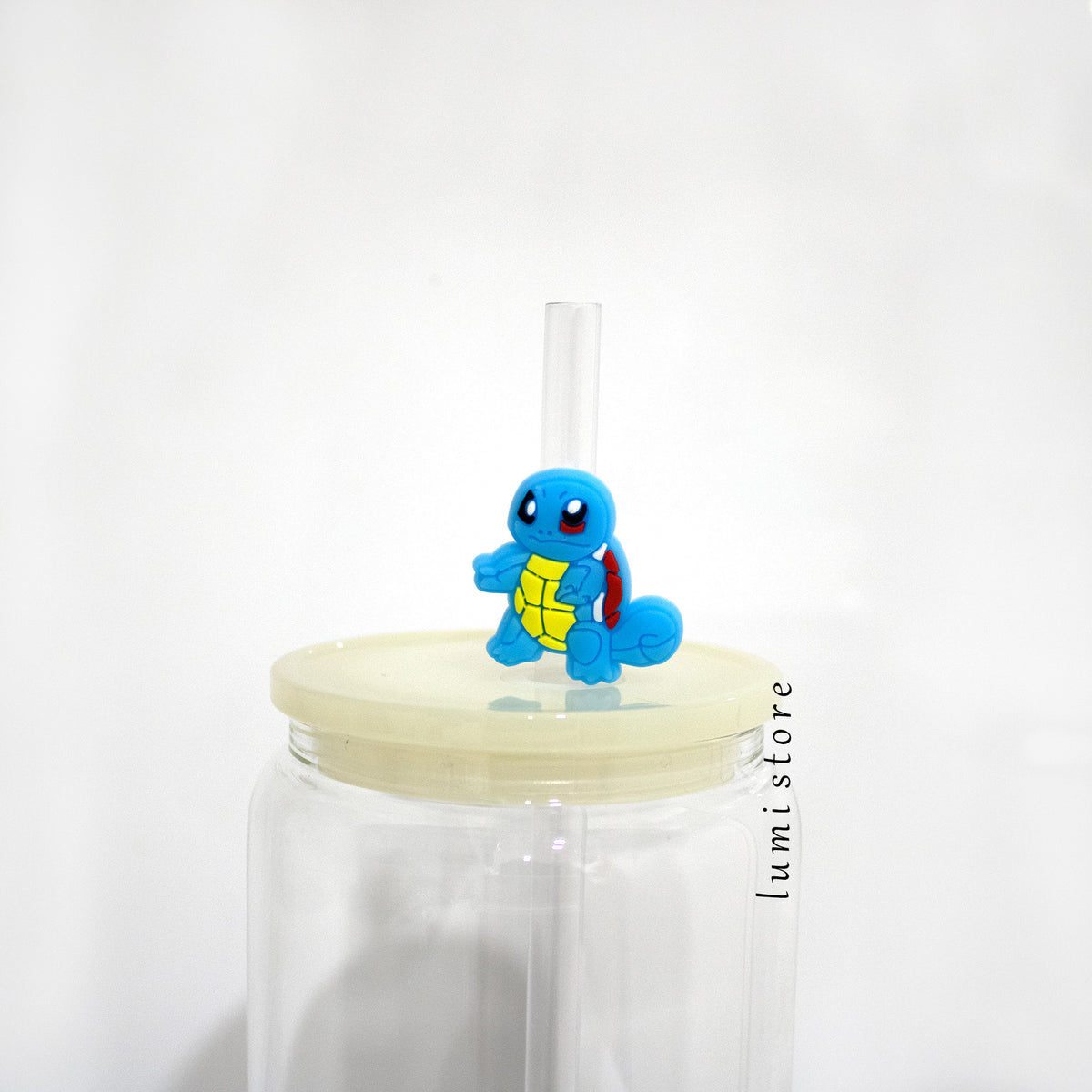 Squirtle from Pokémon straw topper - alternate view