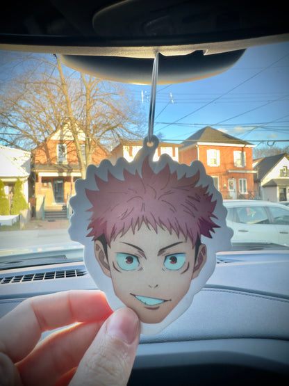 Sukuna from Jujutsu Kaisen air freshener - alternate view