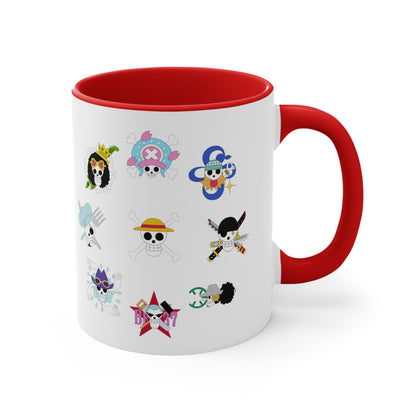 Luffy from One Piece 11oz ceramic mug - alternate view