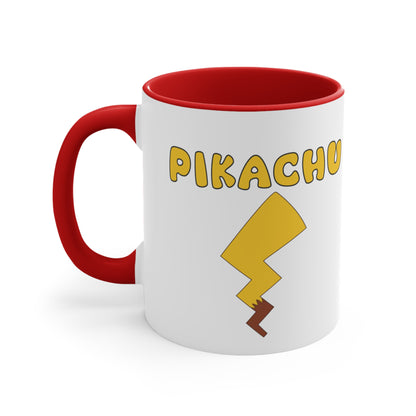Pikachu from Pokémon 11oz ceramic mug - detail view