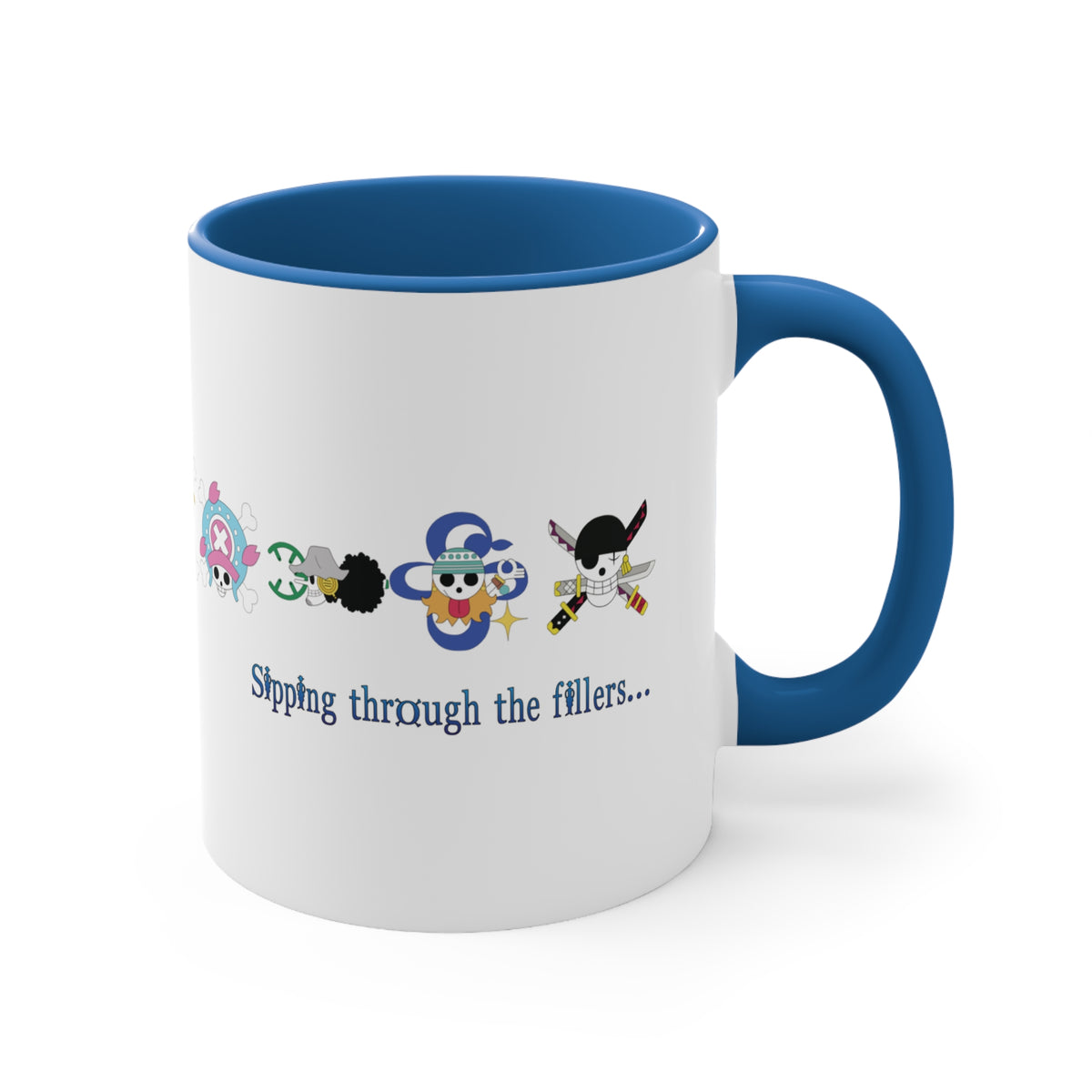 One Piece, Sipping through the fillers! 11oz Coffee Mug 11oz ceramic mug - alternate view
