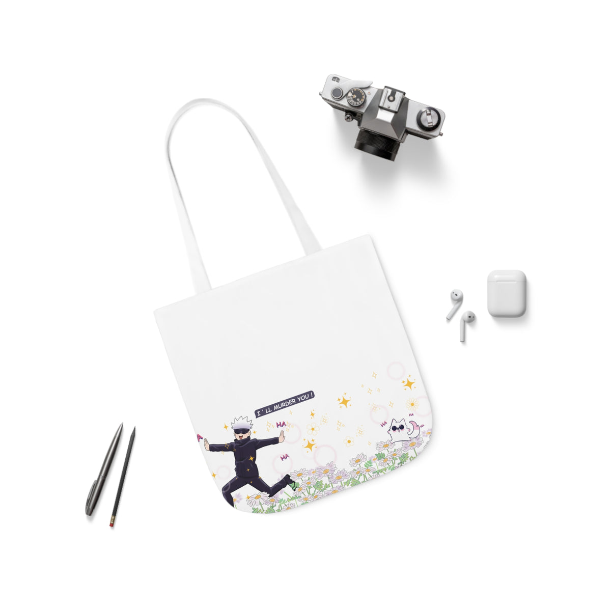 Gojo Tote Bag, 5-Color Straps