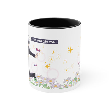 Gojo satoru, domain expansion, gojo mug, gojo anime merchandise, gojo art, gojo ill murder you, anime mug, anime merchandise, jujutsu kaisen merch, jjk merch, jjk mug, catoru mug