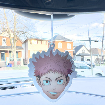Sukuna from Jujutsu Kaisen air freshener - detail view