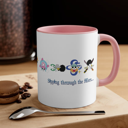 One Piece, Sipping through the fillers! 11oz Coffee Mug