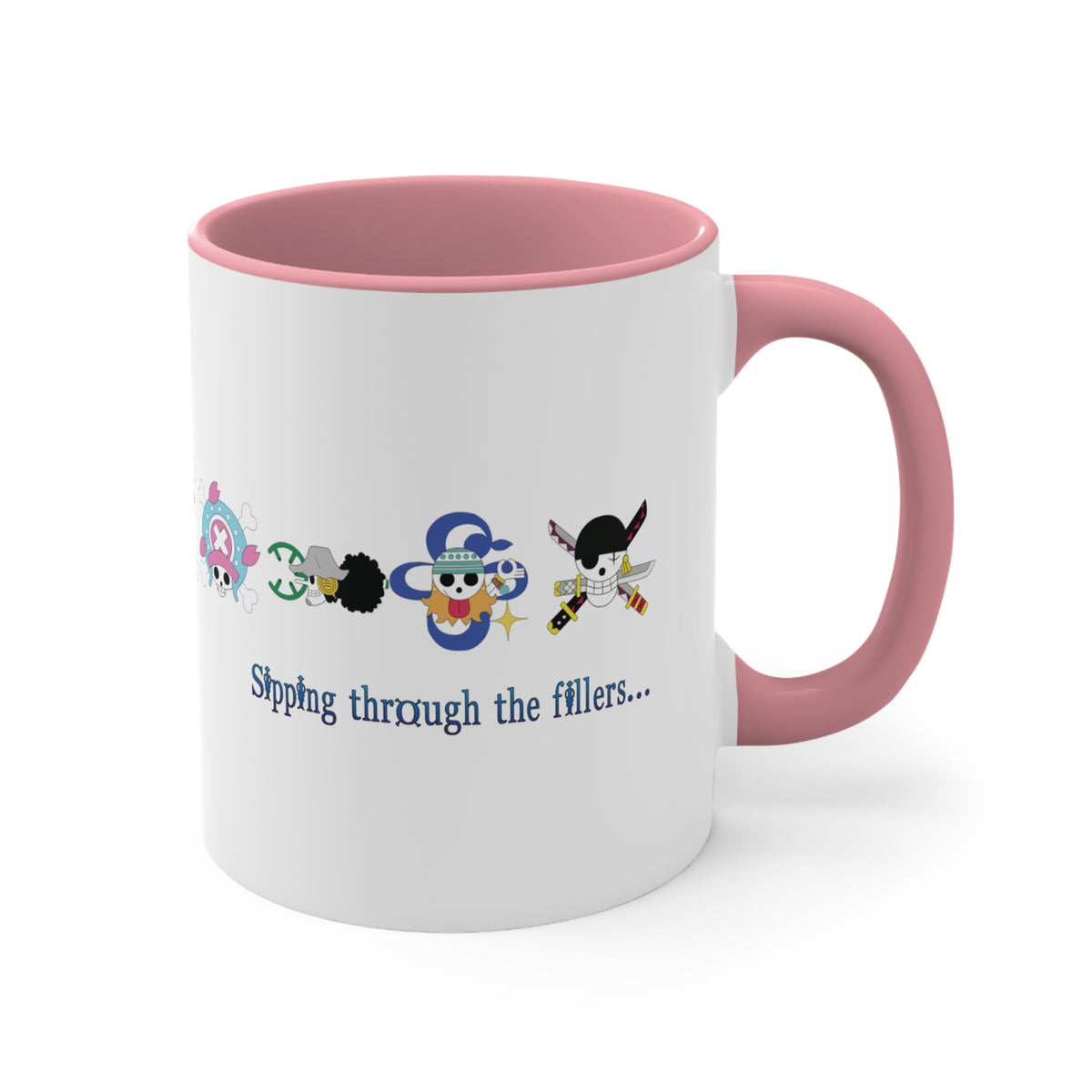 One Piece, Sipping through the fillers! 11oz Coffee Mug 11oz ceramic mug - alternate view
