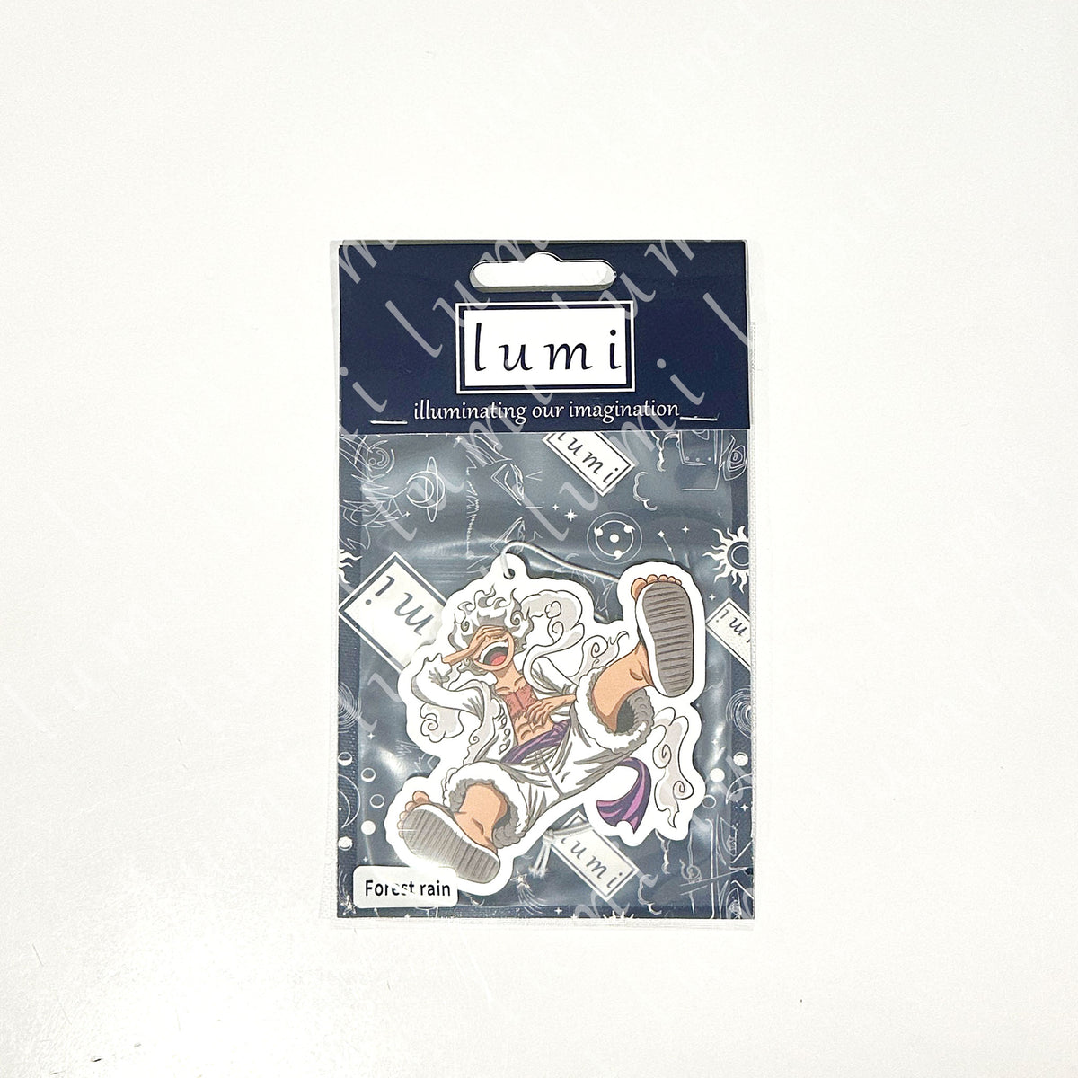 Luffy from One Piece air freshener - detail view