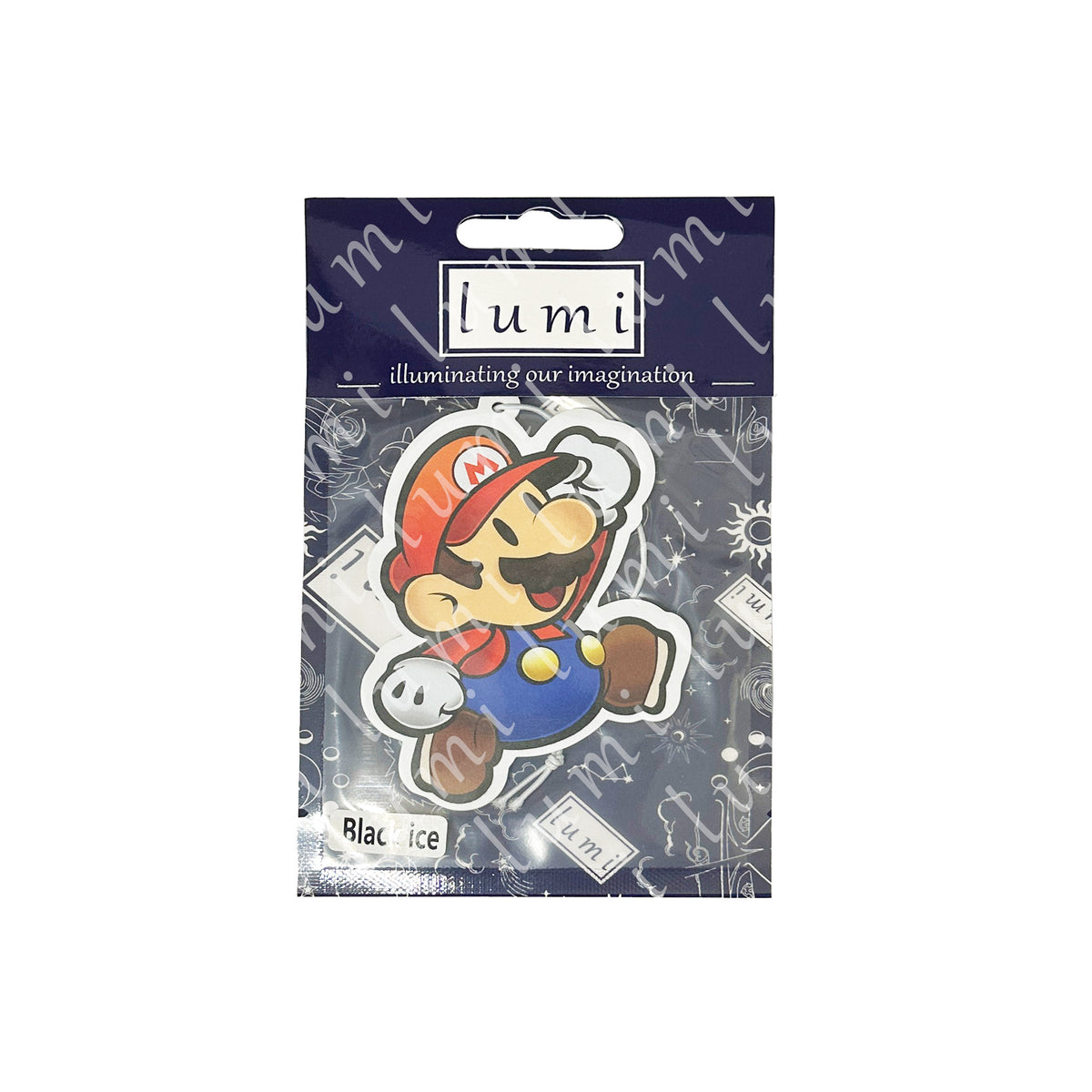 Mario from Super Mario air freshener - detail view