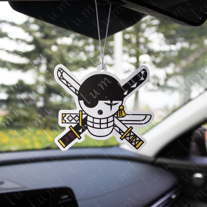 Zoro from One Piece air freshener