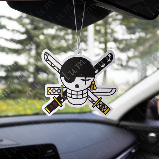 Zoro from One Piece air freshener