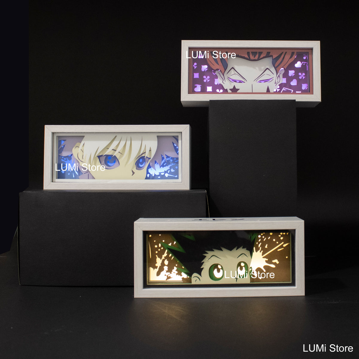 Hisoka from Hunter x Hunter LED light box set