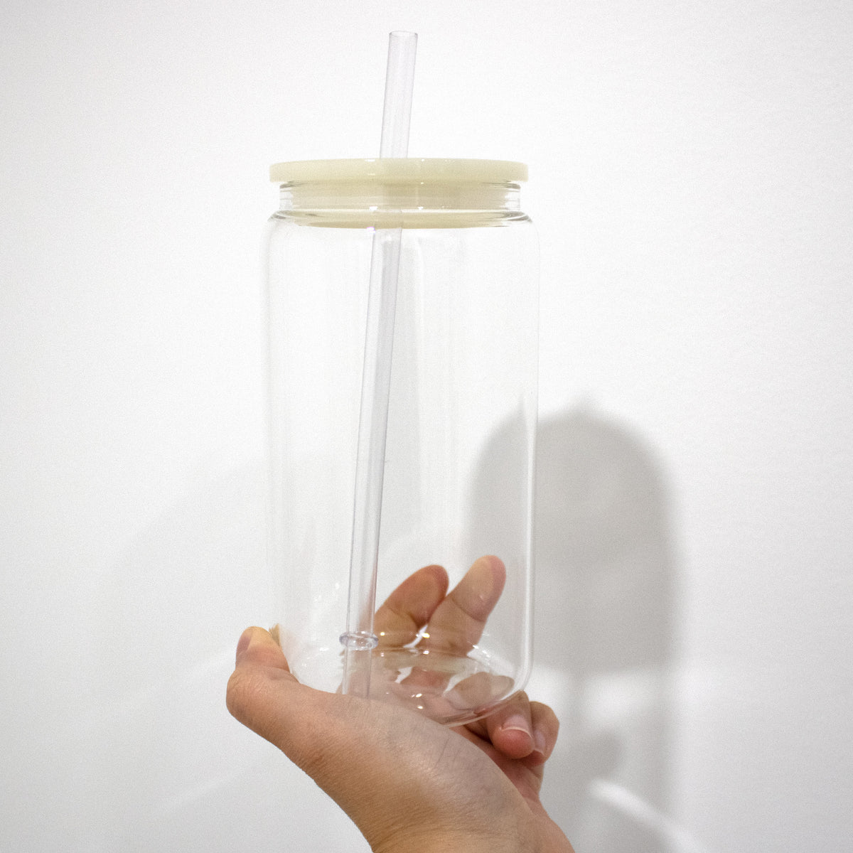 Clear 16oz Sublimation Libbey Glass Tumbler 16oz glass tumbler