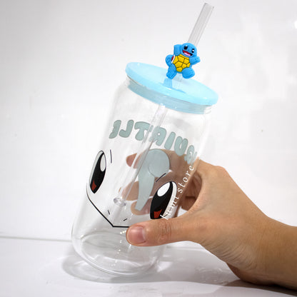 Squirtle from Pokémon 16oz glass tumbler - alternate view
