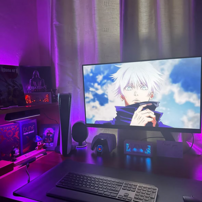 Gojo from Jujutsu Kaisen lightbox template preview - alternate view