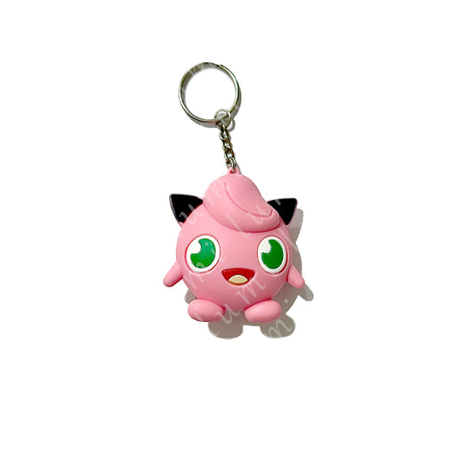 Jigglypuff from Pokémon keychain