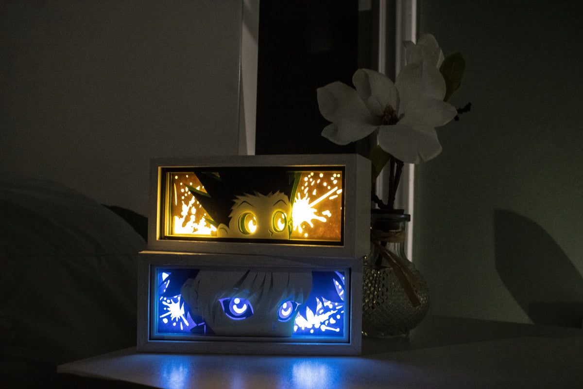 Gon from Hunter x Hunter LED light box - alternate view