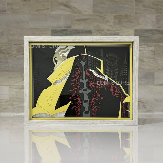 Cyberpunk: Edgerunners LED light box glowing