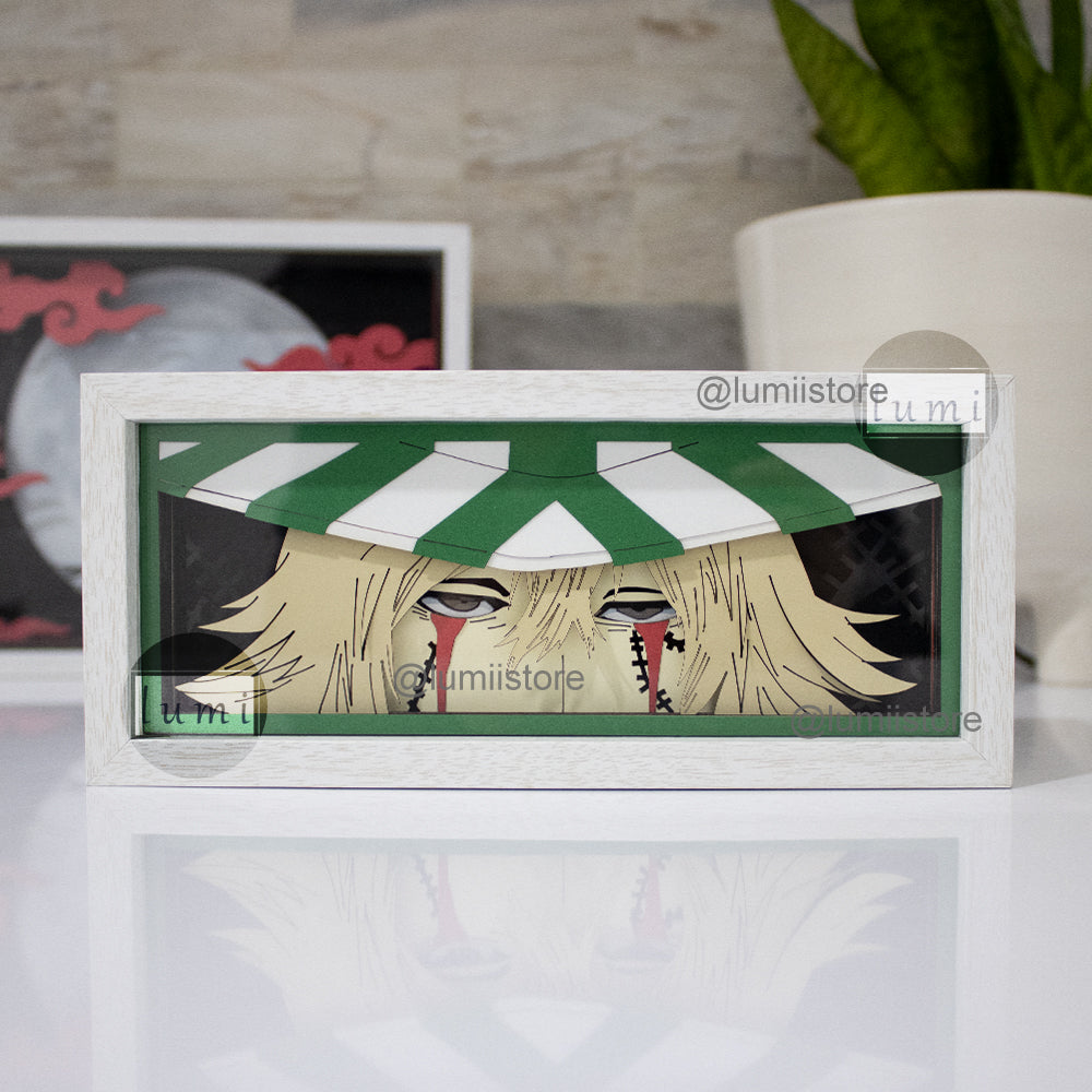 Kisuke from Bleach LED light box glowing
