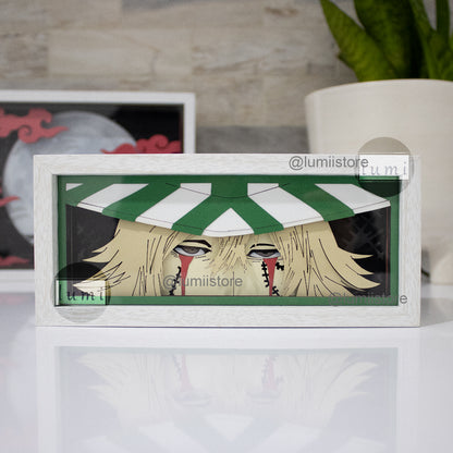 Kisuke from Bleach LED light box glowing