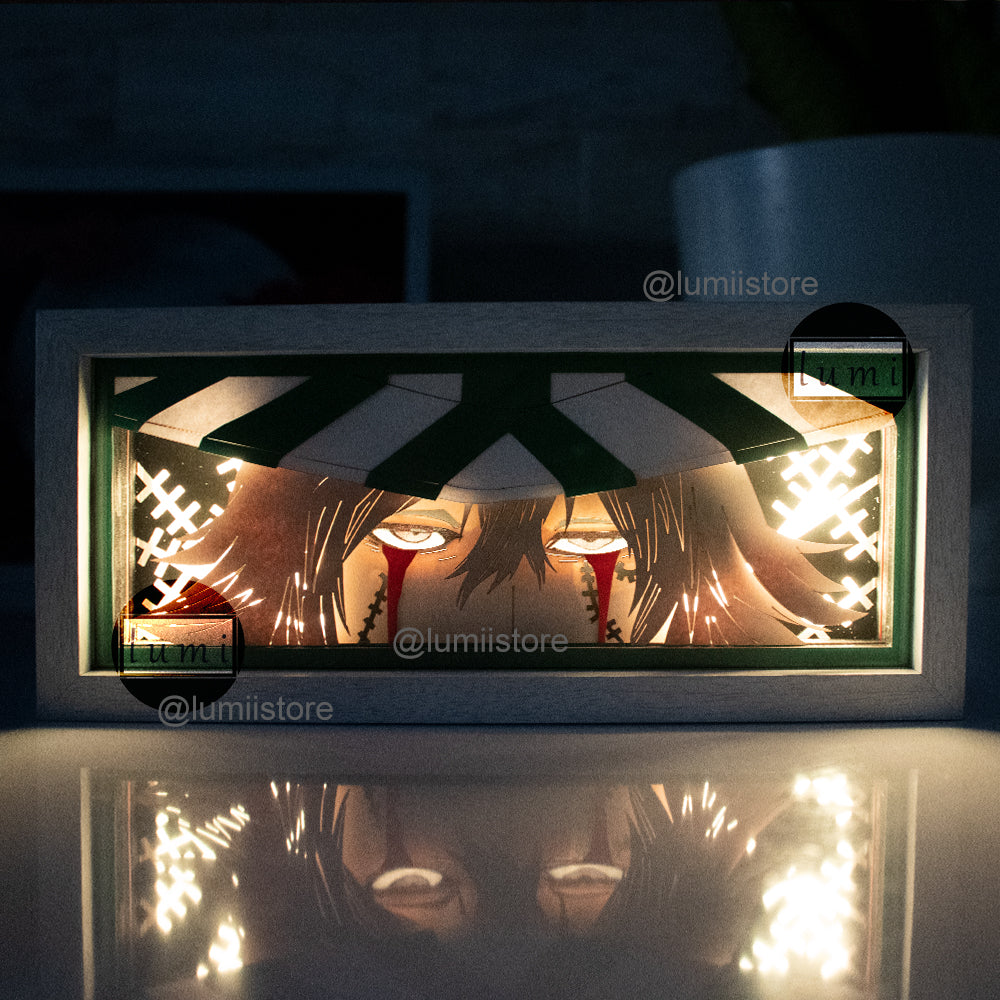 Kisuke from Bleach LED light box - alternate view
