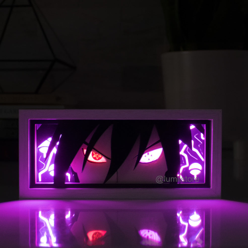 Sasuke from Naruto Shippuden lightbox template preview - detail view