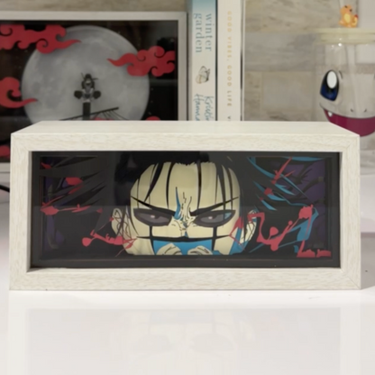 Choso from Jujutsu Kaisen LED light box glowing