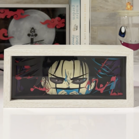 Choso from Jujutsu Kaisen LED light box glowing