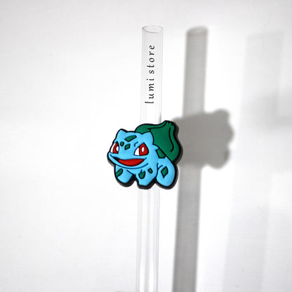 Bulbasaur from Pokémon straw topper - alternate view