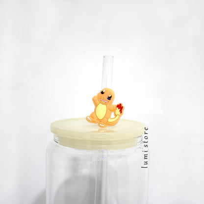 Charmander from Pokémon straw topper - detail view