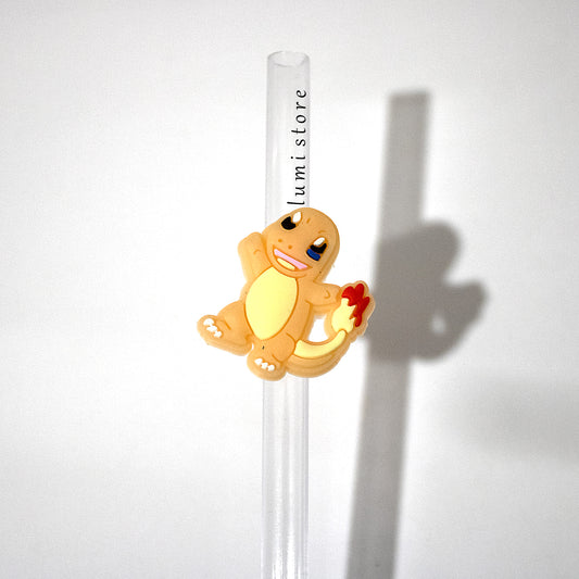Charmander from Pokémon straw topper