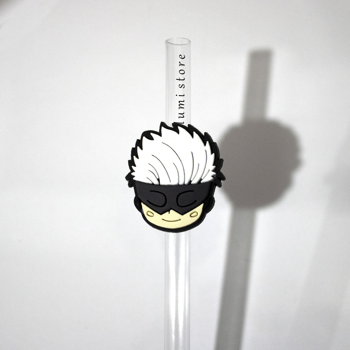 Gojo from Jujutsu Kaisen straw topper