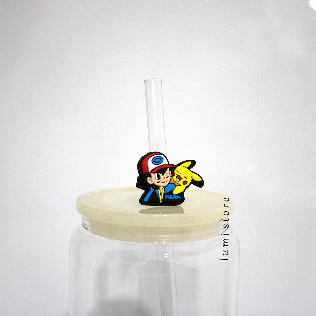 Pikachu Straw Topper