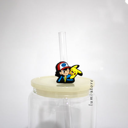 Pikachu Straw Topper
