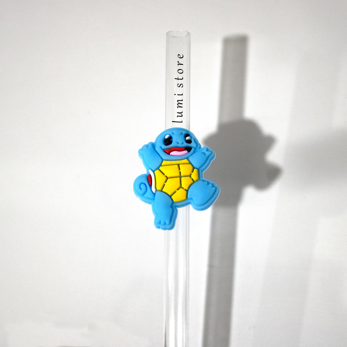 Squirtle from Pokémon straw topper - detail view