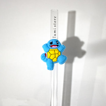 Squirtle from Pokémon straw topper - detail view