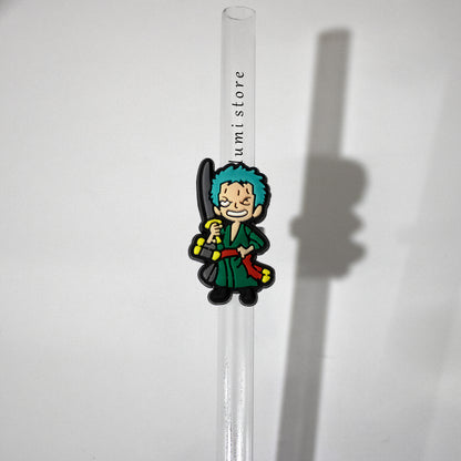Zoro from One Piece straw topper