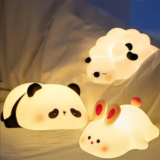 Cartoon Animals Night Lamps