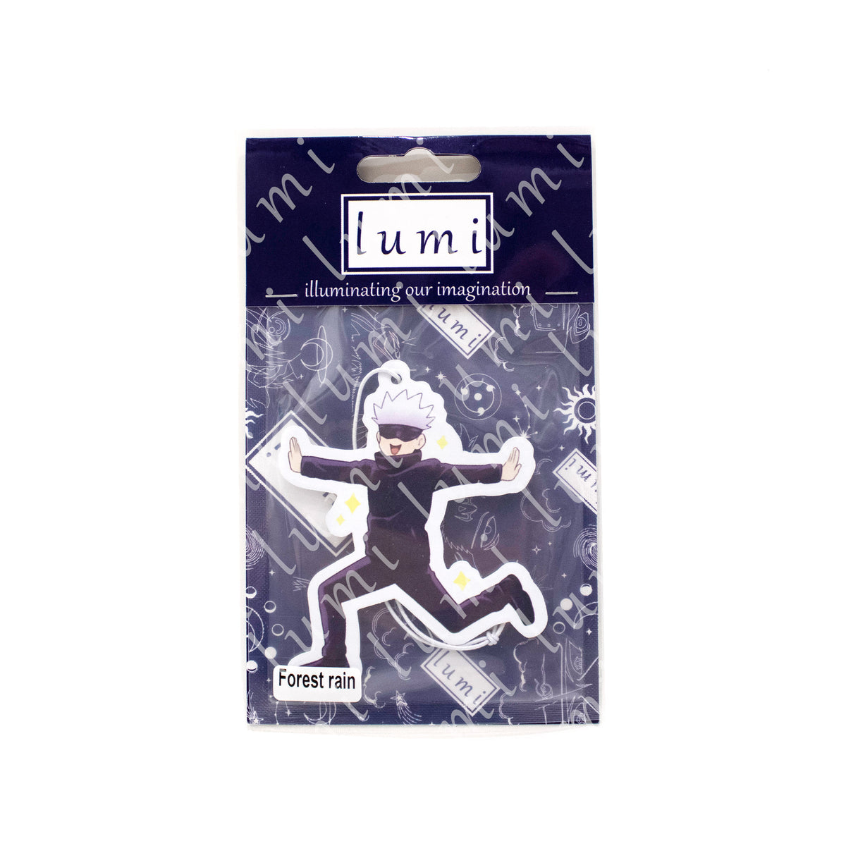Gojo from Jujutsu Kaisen air freshener - detail view