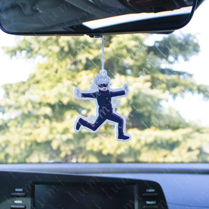 Gojo from Jujutsu Kaisen air freshener
