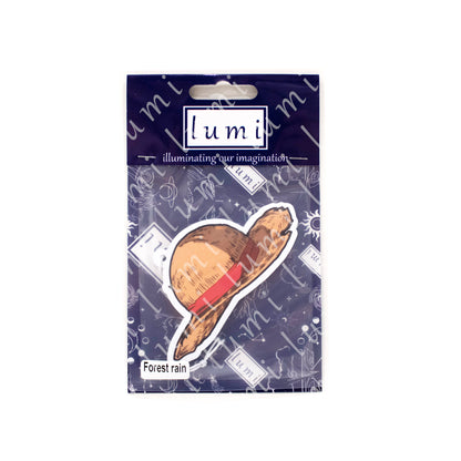 Luffy from One Piece air freshener - detail view