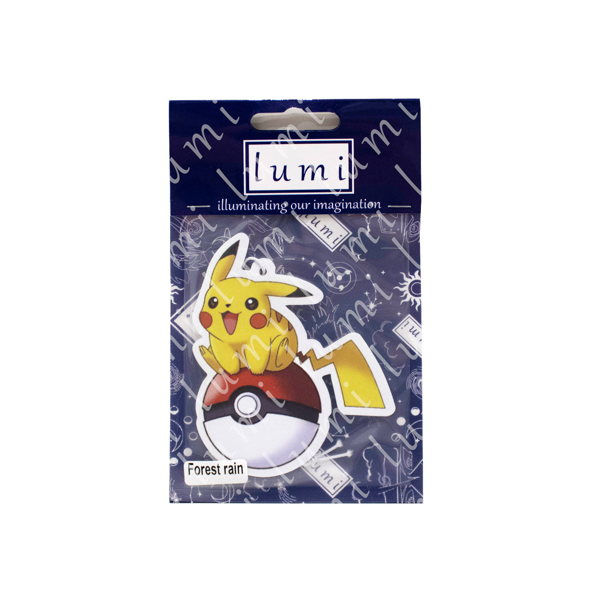 Pikachu from Pokémon air freshener - detail view