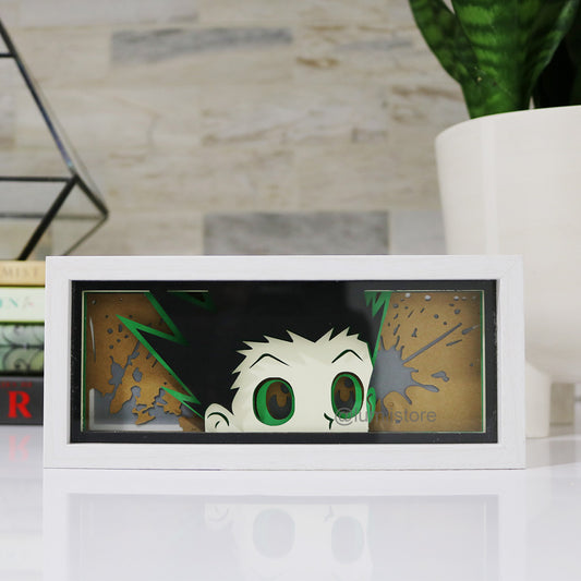 Gon from Hunter x Hunter LED light box glowing