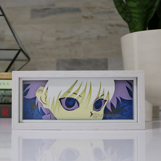 Killua from Hunter x Hunter LED light box glowing